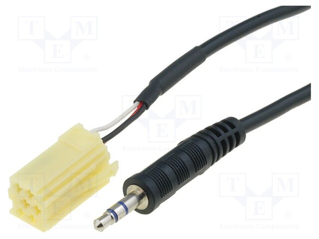 Aux adapter; Jack 3,5mm; Fiat,Lancia,Smart