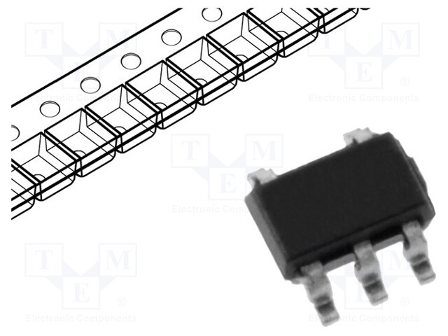 Driver; LED controller; 50mA; 55V; Channels: 1; SC70