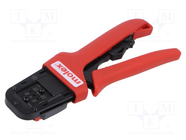 Tool: for crimping; Nano-Fit; terminals; 26AWG÷24AWG