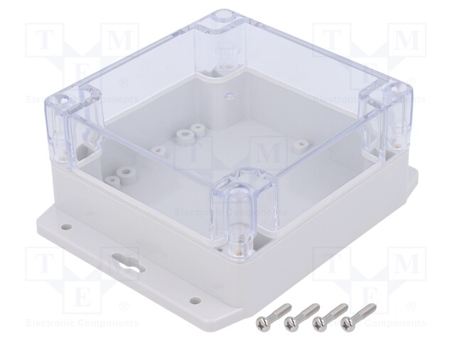 Enclosure: multipurpose; X: 120mm; Y: 120mm; Z: 60mm; polycarbonate