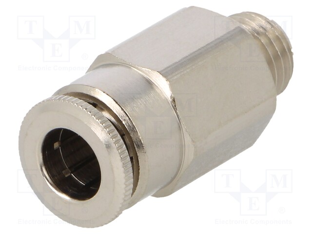 Push-in fitting; straight; M8x1; 0÷30bar; Application: air; 6mm