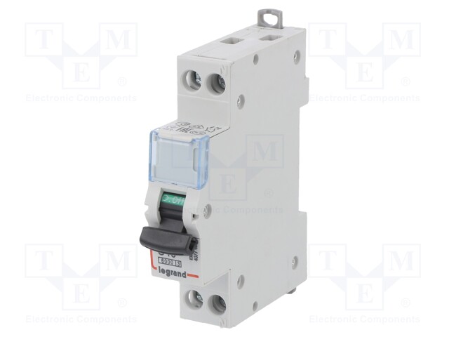 Circuit breaker; 400VAC; Inom: 40A; Poles: 1+N; DIN; Charact: C; 6kA