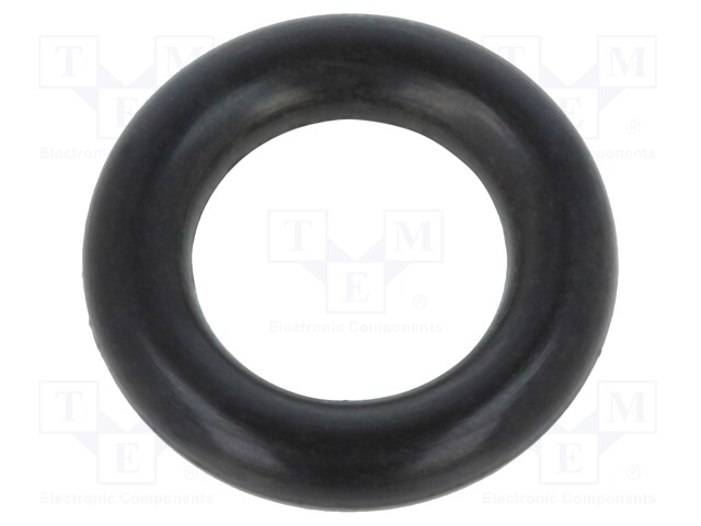 O-ring gasket; NBR; D: 2.5mm; Øint: 7mm; black; -30÷100°C