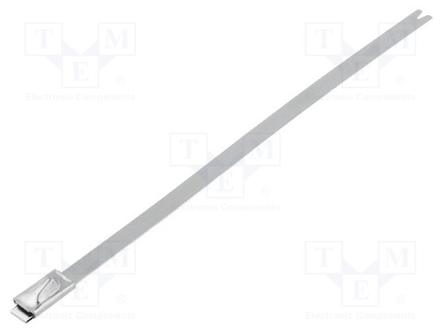 Cable tie; L: 127mm; W: 4.6mm; stainless steel AISI 304; 900N