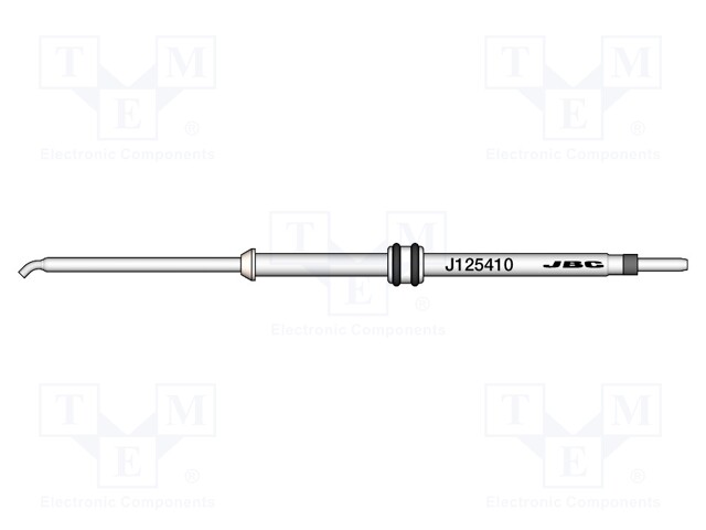 Nozzle: hot air; 1mm; for hot air station; JBC-JTSE-2A