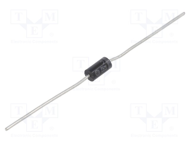 Diode: TVS; 600W; 6.8V; 57A; unidirectional; ±5%; DO15; Ammo Pack