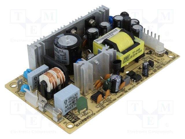 Power supply: switched-mode; 40W; 120÷370VDC; 90÷264VAC; OUT: 2