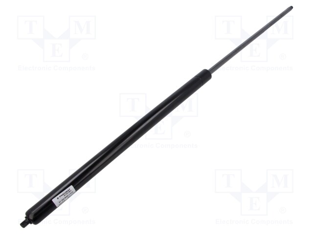 Gas spring; Thread: M8; E: 655mm; Øout: 21mm; Piston diam: 10mm; 900N