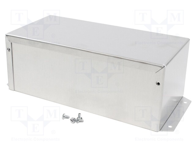 Enclosure: multipurpose; X: 102mm; Y: 203mm; Z: 51mm; 1411; aluminium