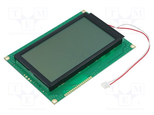 Display: LCD; graphical; 240x128; FSTN Positive; 144x104x14.3mm