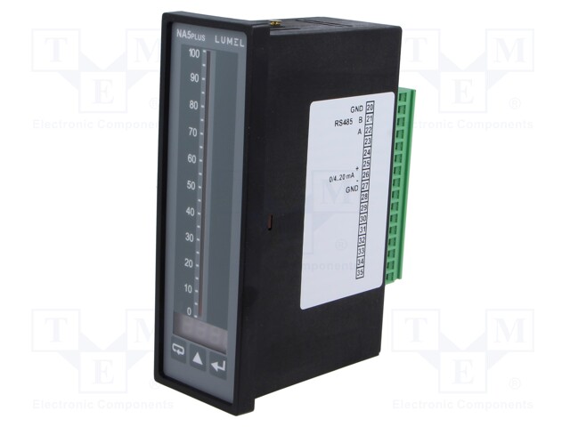 Meter: programmable; digital,mounting; on panel; LED; 4-digit