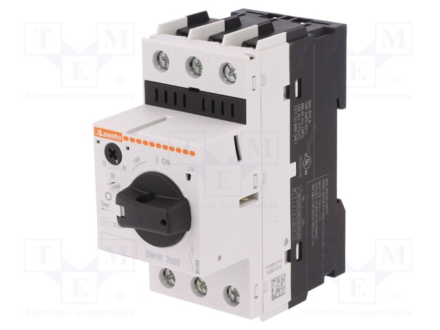 Motor breaker; 230÷690VAC; DIN; 20÷25A; IP20; Uinsul: 690V