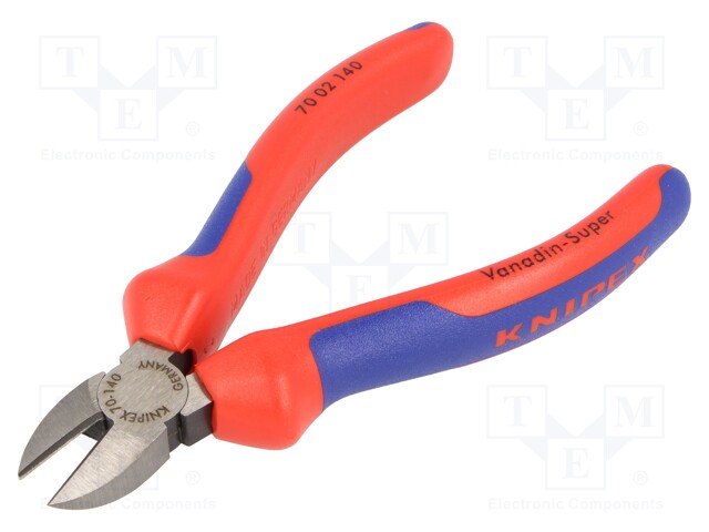 Pliers; side,cutting; ergonomic two-component handles