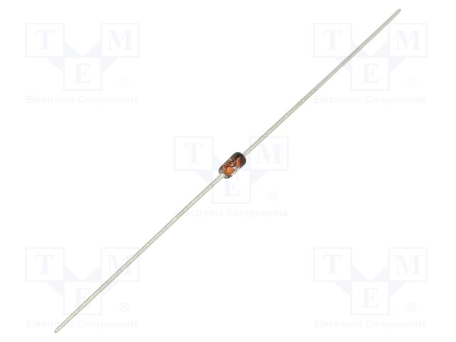 Diode: Zener; 0.5W; 6.8V; DO35; single diode; 3uA