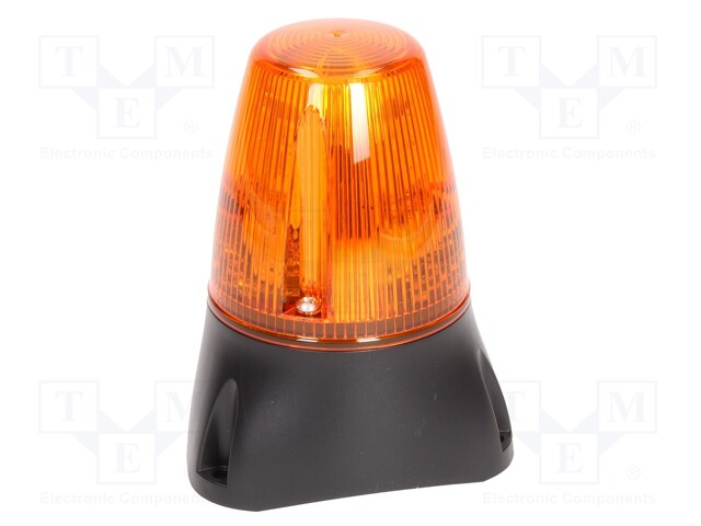 Signaller: lighting-sound; 35÷85VDC; Colour: orange; IP65; 140g