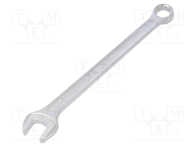 Wrench; combination spanner; 22mm; Chrom-vanadium steel; long