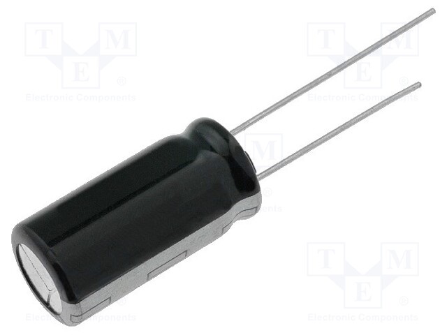 Capacitor: electrolytic; THT; 47uF; 63VDC; Ø8x15mm; Pitch: 3.5mm