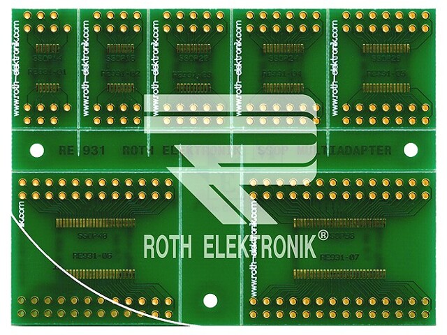 Board: universal; multiadapter; W: 61.4mm; L: 81.7mm