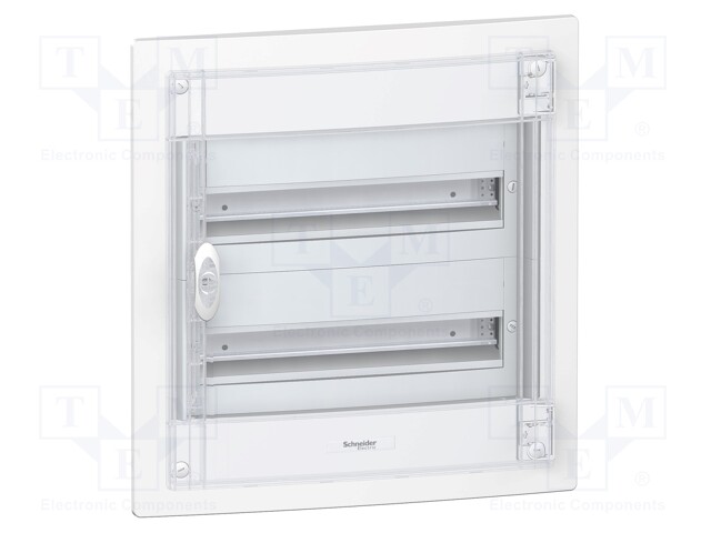 Enclosure: for modular components; IP40; plaster embedded; IK09