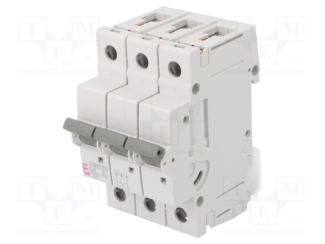 Circuit breaker; 230/400VAC; DIN; Charact: B; 10kA; IP20; 1÷25mm2