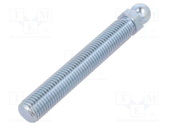 Pin; M16; Plunger mat: steel; Ø: 15mm; Plating: zinc; Spanner: 17mm