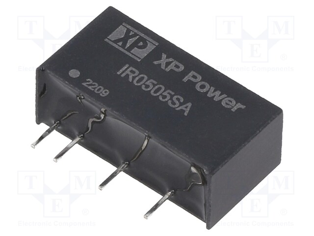 Converter: DC/DC; 3W; Uin: 5V; 5VDC; Iout: 600mA; SIP; 19.5x7.2x9.5mm