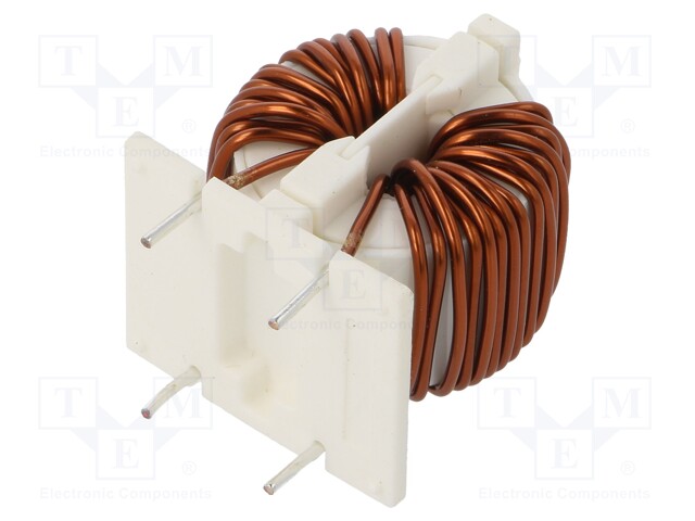 Inductor: wire; THT; 1mH; 30mΩ; 250VAC; -25÷120°C; Series: SC; 6A