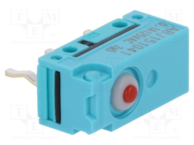 Microswitch SNAP ACTION; without lever; SPDT; 1A/125VAC; ON-(ON)