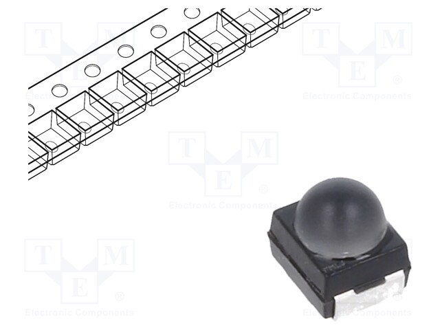 LED; SMD; PLCC2; yellow; 1400÷3550mcd; 3x3.4x3.5mm; 55°; 1.8÷2.4V