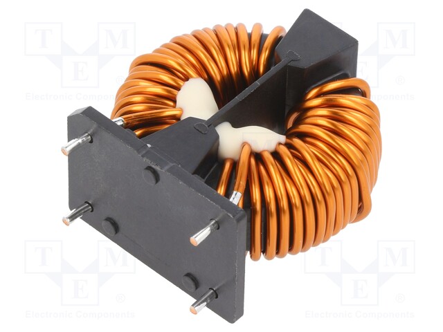 Inductor: wire with current compensation; THT; 5.3mH; 10.2mΩ