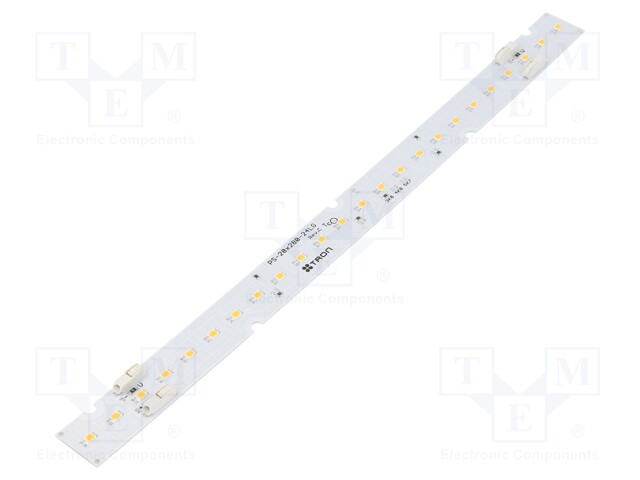 LED strip; 23.2V; white warm; W: 20mm; L: 280mm; No.of diodes: 24