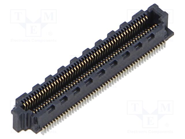 Connector: PCB to PCB; female; PIN: 50; 0.4mm; SS4; gold-plated; SMT