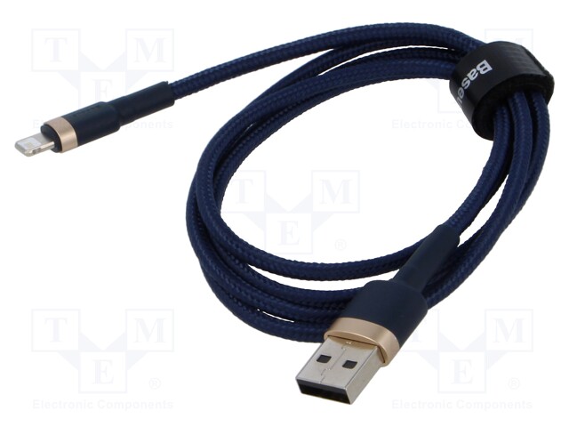 Cable; High Speed,USB 2.0; Apple Lightning plug,USB A plug; 1m