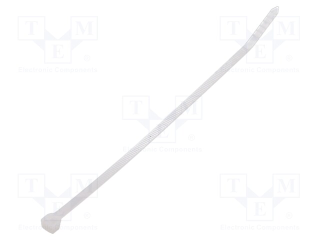 Cable tie; L: 290mm; W: 3.6mm; polyamide; 180N; natural; Ømax: 76mm