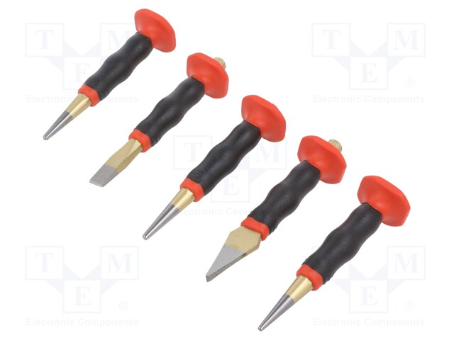 Kit: chisels; 5pcs.