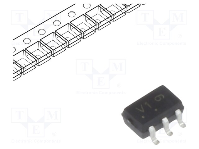 IC: digital; NAND; Channels: 1; IN: 2; SMD; SC88A; Series: VHC