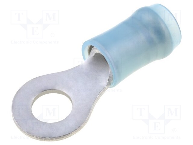 Ring terminal; M4; Ø: 4.34mm; 1.25÷2mm2; crimped; for cable; tinned