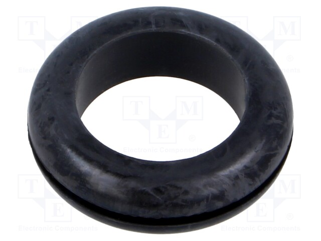 Grommet; black; UL94HB; TPR