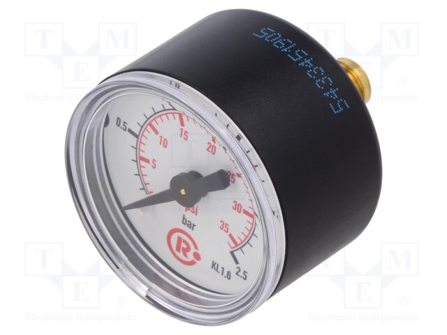 Manometer; 0÷2.5bar; 40mm; non-aggressive liquids,inert gases