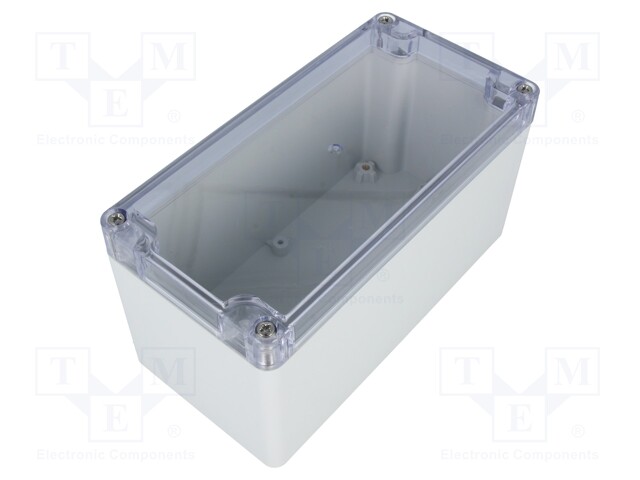 Enclosure: multipurpose; X: 80mm; Y: 160mm; Z: 85mm; polycarbonate