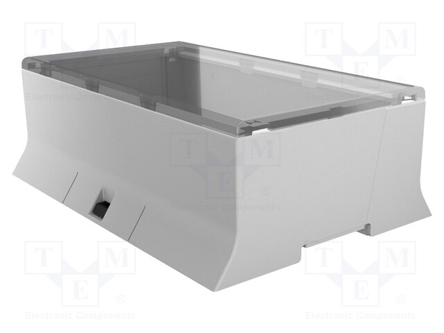 Enclosure: for DIN rail mounting; Y: 110mm; X: 156.4mm; Z: 53.3mm