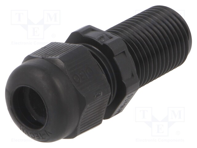 Cable gland; with metric thread,with long thread; M16; IP68