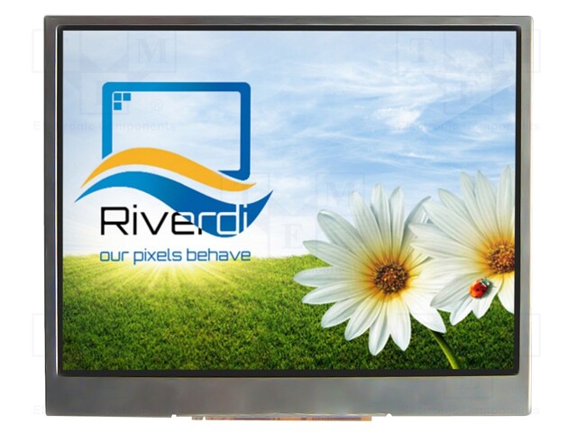 Display: TFT; 3.5"; 320x240; Illumin: LED; Dim: 76.9x63.9x6.55mm