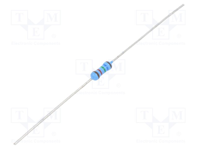 Resistor: thin film; THT; 16.5kΩ; 600mW; ±5%; Ø2.5x6.5mm; 50ppm/°C