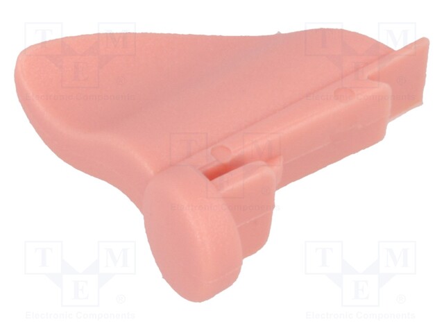 Pointer; plastic; pink; push-in; Application: A10; Shape: wing