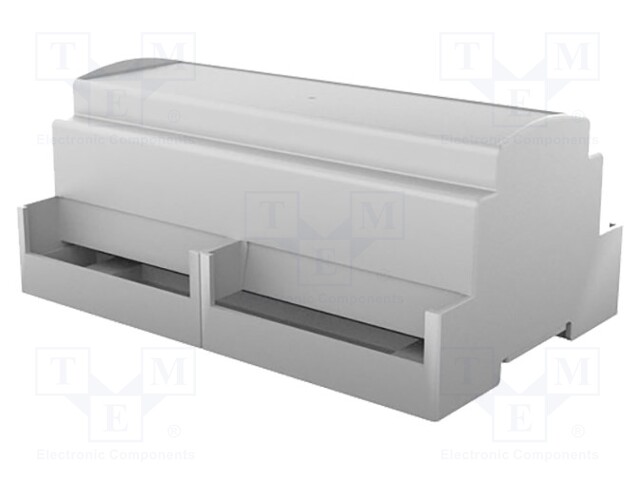 Enclosure: for DIN rail mounting; Y: 90.5mm; X: 142.3mm; Z: 62mm