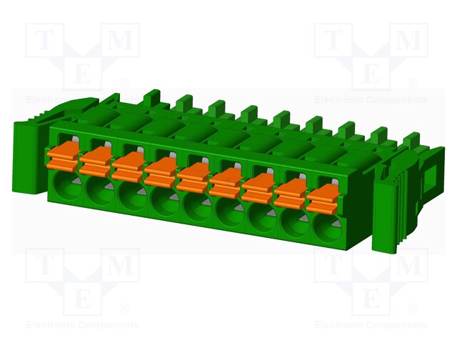 Connector: pluggable terminal block; plug; female; straight; 5.5A