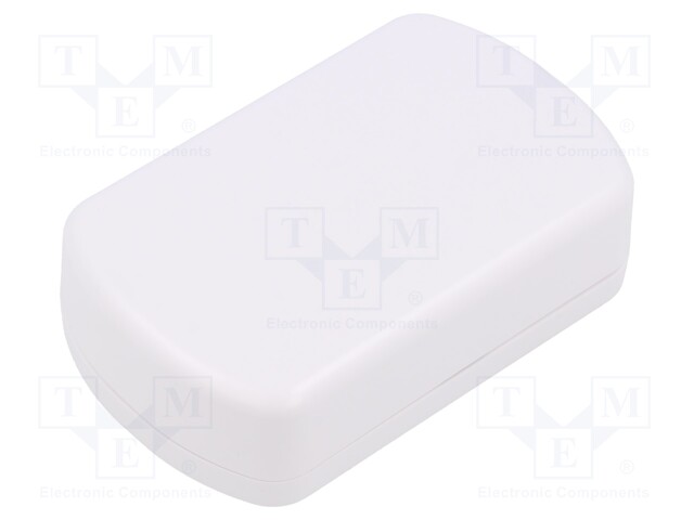 Enclosure: multipurpose; X: 57mm; Y: 92mm; Z: 25mm; ZM; ABS; white