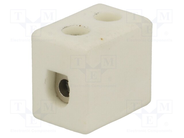 Terminal block; screw terminal; ways: 1; for cable; 4mm2; 450V
