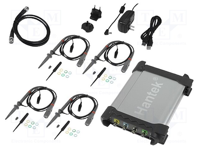 PC connected oscilloscope; Band: ≤60MHz; Channels: 4; 200Msps